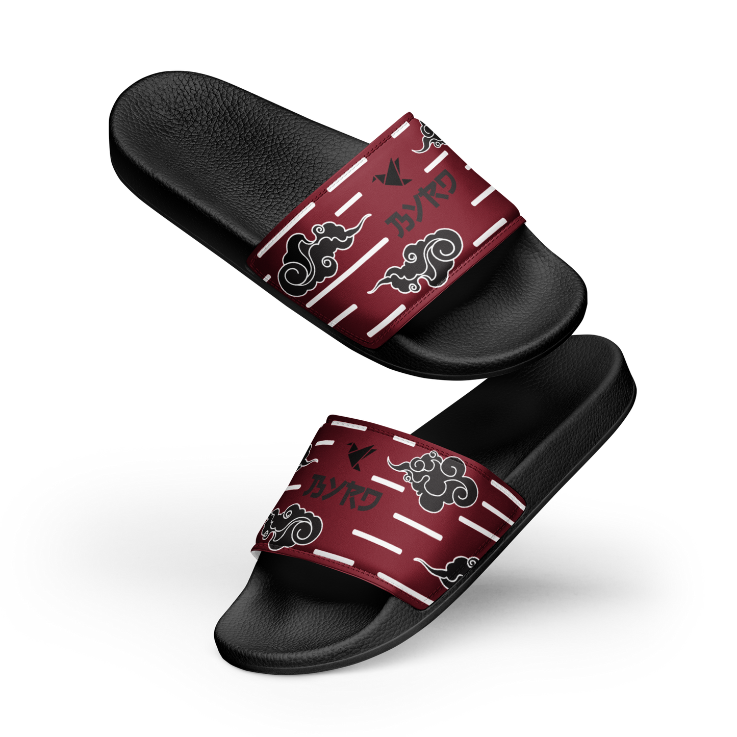 Byrd striped flip flops