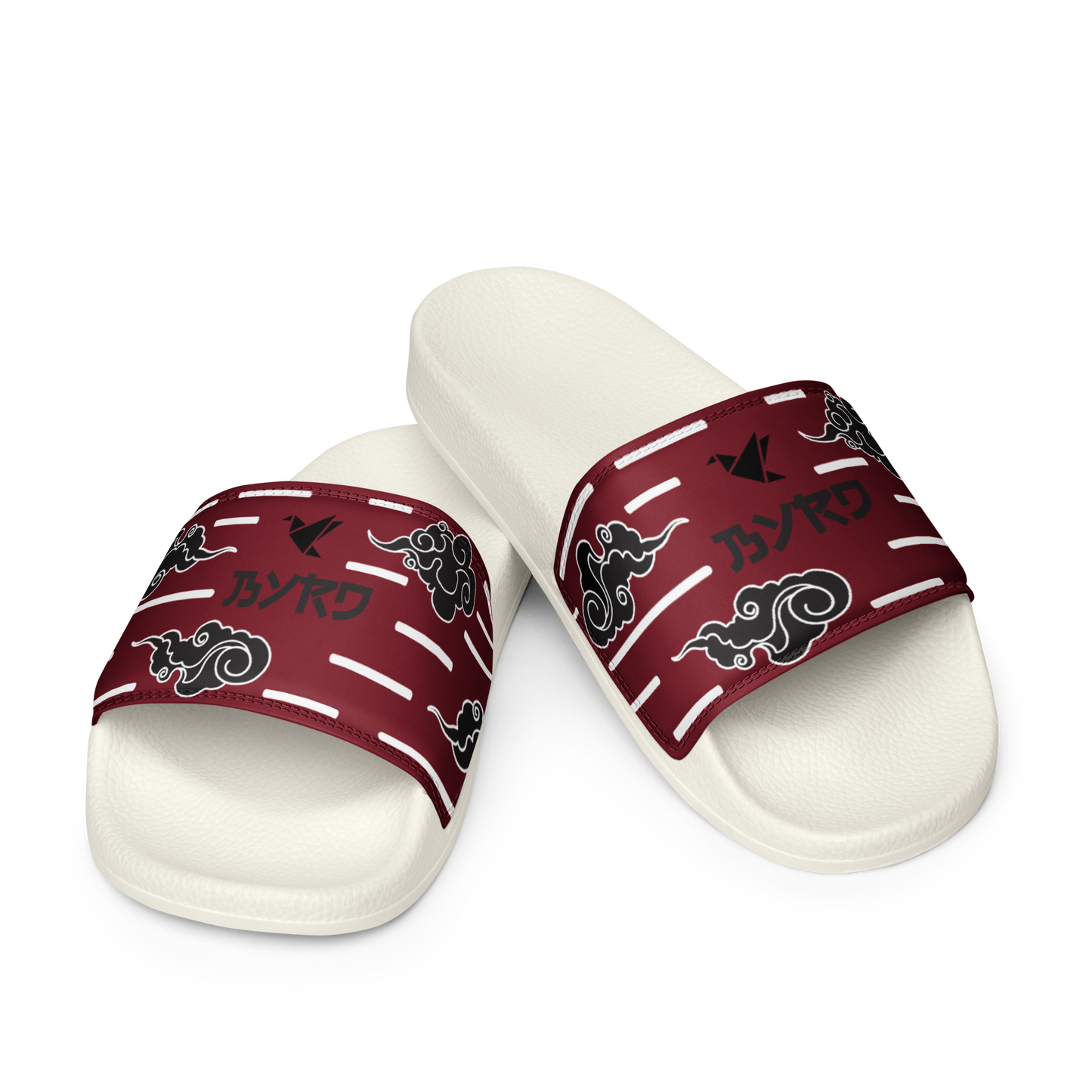 Byrd striped flip flops